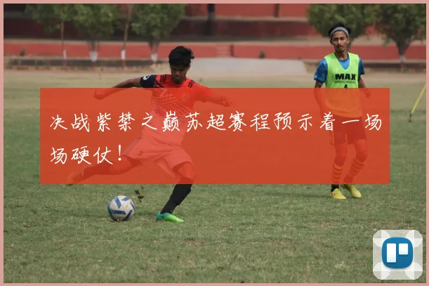 决战紫禁之巅苏超赛程预示着一场场硬仗!